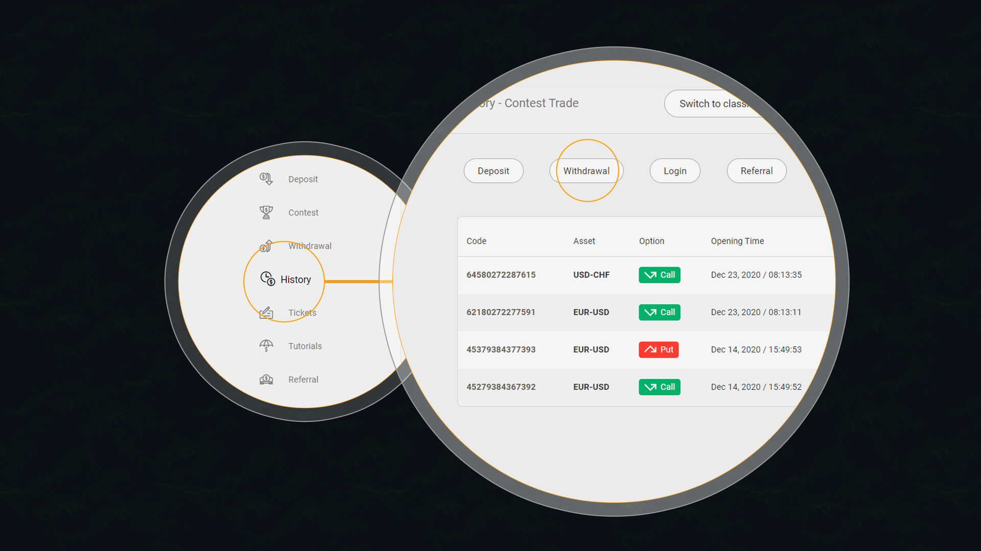 how-to-check-your-account-history-closeoption